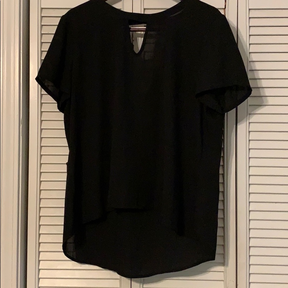 Black Cato Hi/low shirt size XL